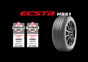 Kumho Ecsta HS51 wint Auto Bild